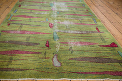 5x8.5 Vintage Deco Oushak Carpet // ONH Item ee001637 Image 2