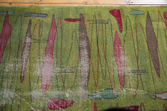 5x8.5 Vintage Deco Oushak Carpet // ONH Item ee001637 Image 3