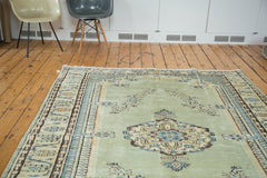 6.5x9.5 Distressed Oushak Carpet // ONH Item ee001817 Image 1