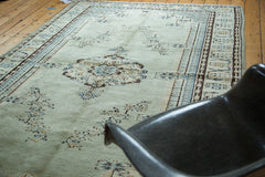 6.5x9.5 Distressed Oushak Carpet // ONH Item ee001817 Image 8