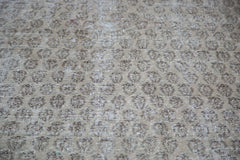  Distressed Oushak Carpet / Item ee001868 image 8