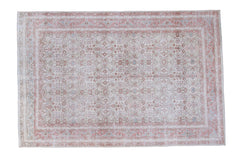 5.5x8.5 Distressed Oushak Carpet // ONH Item ee001889