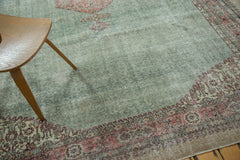 8.5x11.5 Distressed Oushak Carpet // ONH Item ee002032 Image 7