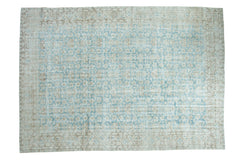 9x12.5 Distressed Oushak Carpet // ONH Item ee002034