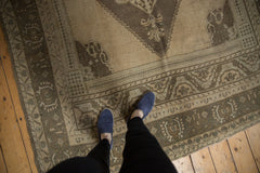 6.5x10 Vintage Distressed Oushak Carpet // ONH Item ee002145 Image 1