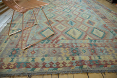 7.5x11.5 New Pakistani Kilim Carpet // ONH Item ee002235 Image 4