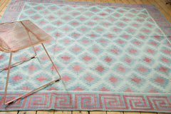  Vintage Dhurrie Square Carpet / Item ee002323 image 3