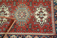 2x2.5 Vintage Persian Style Square Rug Mat // ONH Item ee002336 Image 5