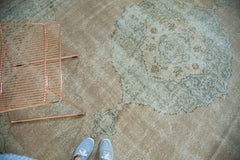 9.5x13 Vintage Distressed Oushak Carpet // ONH Item ee002366 Image 4