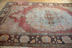 7.5x12.5 Vintage Distressed Oushak Carpet // ONH Item ee002371 Image 1