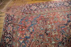 9.5x13.5 Vintage Distressed Heriz Carpet // ONH Item ee002388 Image 4