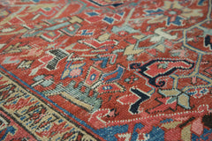 9.5x13.5 Vintage Distressed Heriz Carpet // ONH Item ee002388 Image 7