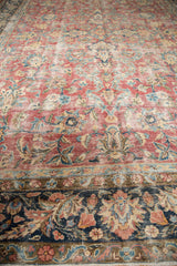 9x13 Vintage Meshed Carpet // ONH Item ee002489 Image 4
