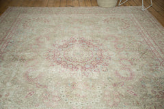 9x12.5 Vintage Distressed Meshed Carpet // ONH Item ee002964 Image 8