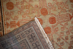 4x6.5 Vintage Distressed Samarkand Rug // ONH Item ee003881 Image 9