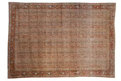 7.5x10.5 Vintage Distressed Qom Carpet