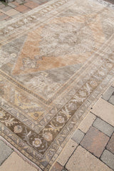5.5x9.5 Vintage Greige Oushak Carpet // ONH Item lr002500c Image 5