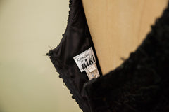 Vintage 80s Little Black Sequin Dress // ONH Item 1705 Image 2