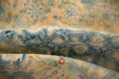 9x14.5 Vintage Distressed Bulgarian Herati Design Carpet // ONH Item mc001178 Image 14