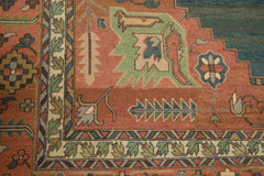 10x13.5 Vintage Serapi Indian Soumac Design Carpet // ONH Item mc001341 Image 5