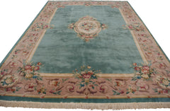 10x13.5 Vintage Japanese Savonnerie Design Carpet // ONH Item mc001834 Image 2