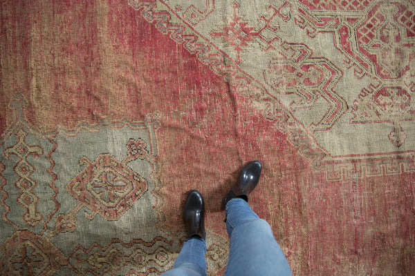 14x17 Vintage Oushak Carpet // ONH Item sm001249 Image 1