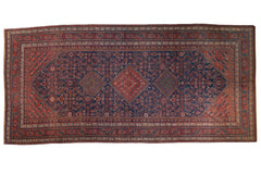 7.5x16 Vintage Afshar Carpet Runner // ONH Item sm001324