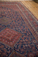 7.5x16 Vintage Afshar Carpet Runner // ONH Item sm001324 Image 6