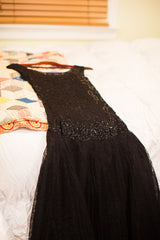 Vintage 50s Sequin and Lace Evening Gown // ONH Item 1689 Image 6