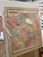 Antique 1868 Bedford Katonah NY Map