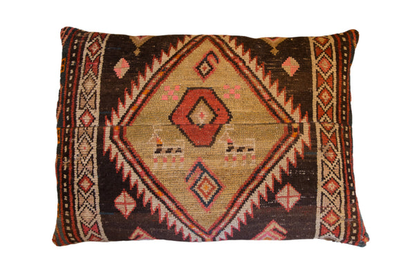 Vintage Rug Fragment Pillow // ONH Item 10279