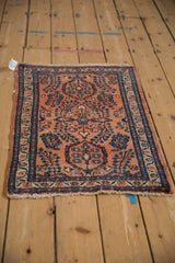 2x2.5 Vintage Fine Lilihan Square Rug Mat