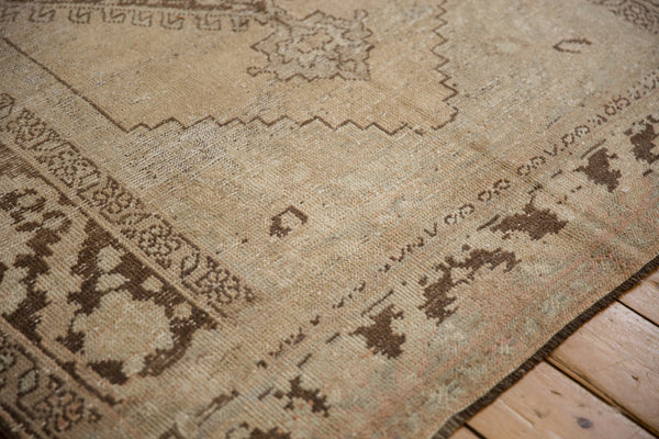 Vintage Distressed Oushak Carpet // ONH Item: 11011, Image 4
