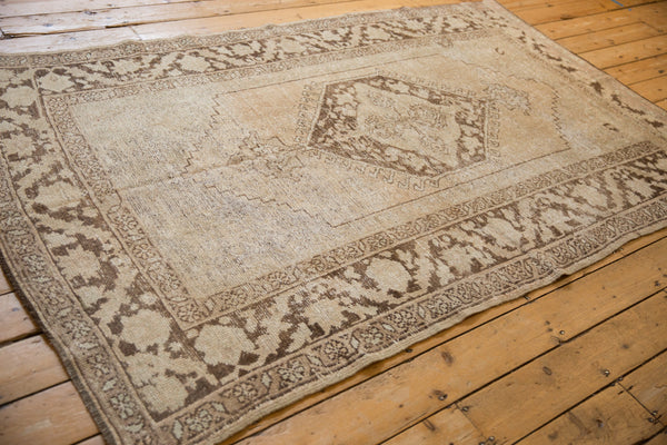 Vintage Distressed Oushak Carpet // ONH Item: 11011, Image 12