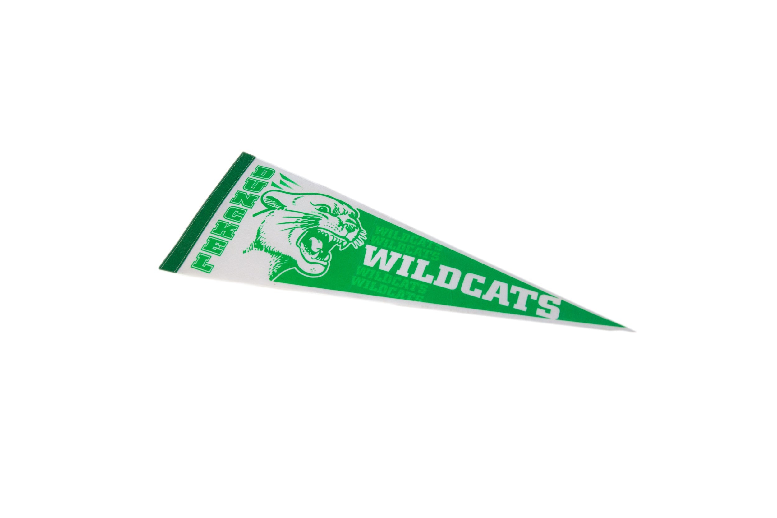 Dunckel Wildcats Felt Flag Pennant // ONH Item 11487 Image 1