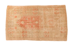 3x5.5 Vintage Distressed Oushak Rug