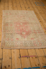 3x5.5 Vintage Distressed Oushak Rug