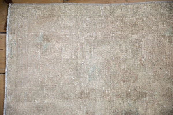 Vintage Distressed Oushak Square Rug Mat // ONH Item: 11725, Image 2