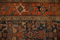 3.5x6.5 Antique Kurdish Hamadan Rug