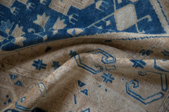 3.5x7 Vintage Distressed Oushak Rug Runner // ONH Item 12077, Image 11