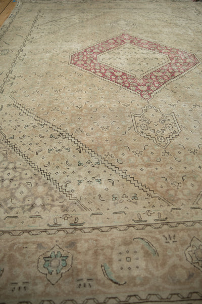 Vintage Distressed Turkish Tabriz Design Carpet // ONH Item: 12215, Image 6