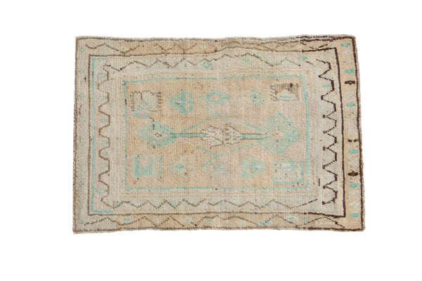 Vintage Distressed Oushak Rug // ONH Item: 12417