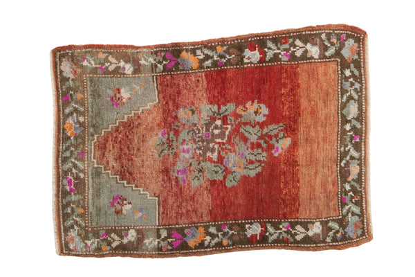 Vintage Distressed Oushak Rug // ONH Item: 12418
