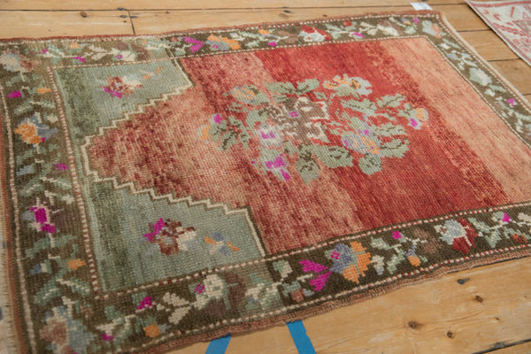 Vintage Distressed Oushak Rug // ONH Item: 12418, Image 6