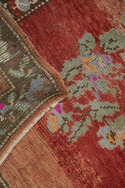 Vintage Distressed Oushak Rug // ONH Item: 12418, Image 11