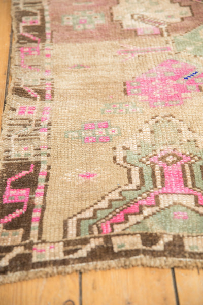 Vintage Distressed Kars Square Rug // ONH Item: 12420, Image 4