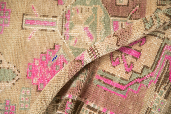 Vintage Distressed Kars Square Rug // ONH Item: 12420, Image 9