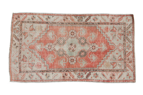 Vintage Distressed Oushak Rug Runner // ONH Item: 12423