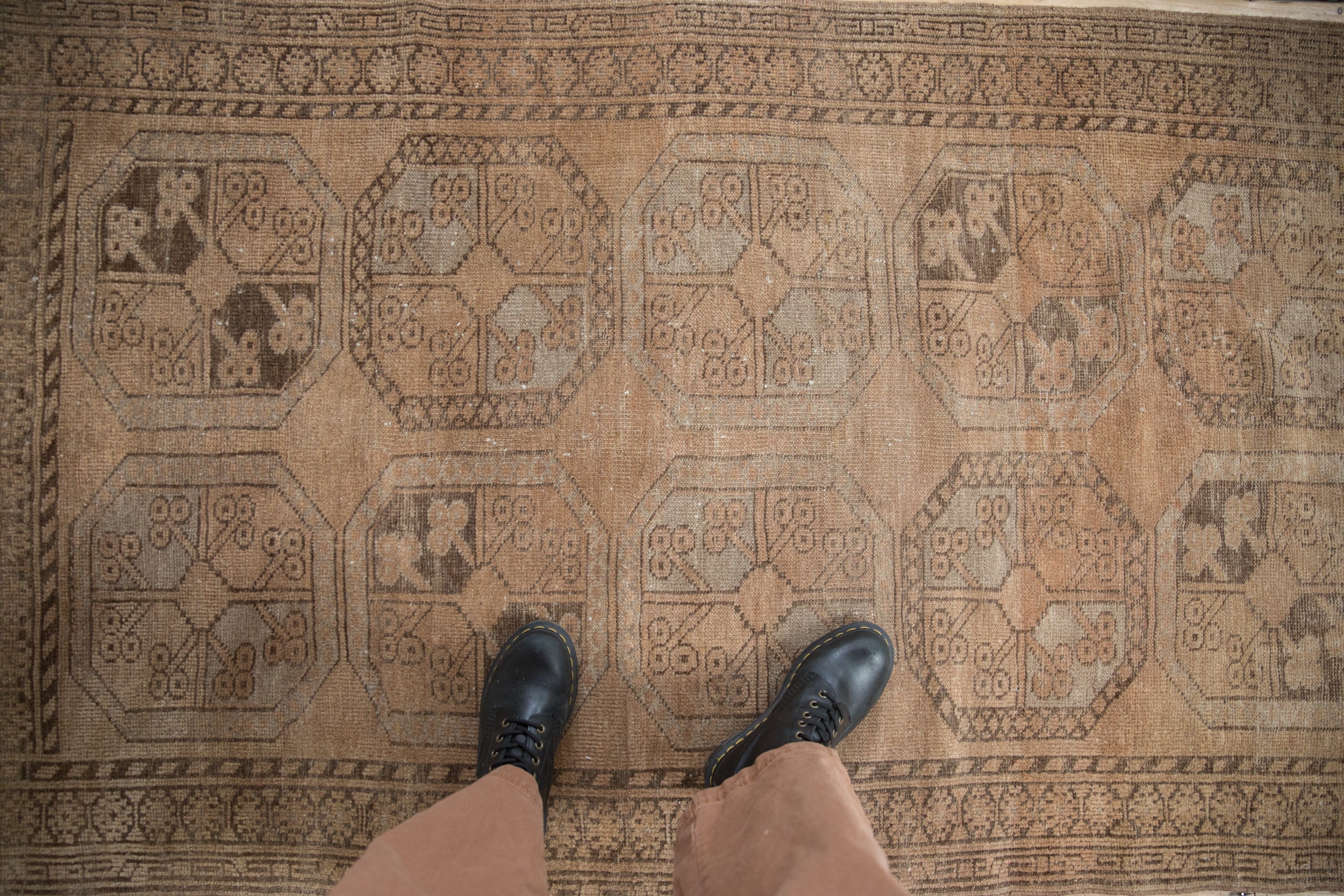 Vintage Distressed Ersari Rug // ONH Item: 12427, Image 1