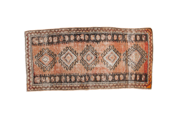 Vintage Distressed Oushak Rug Runner // ONH Item: 12428